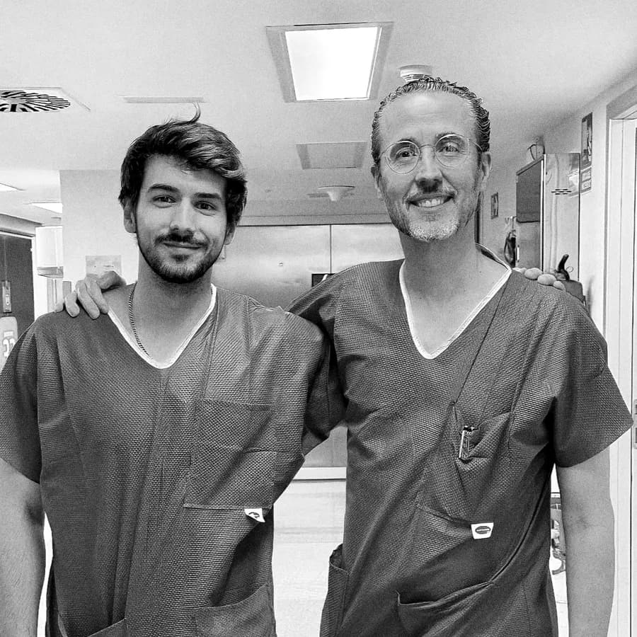 Dr. Francisco Abreu, fellowship en Madrid