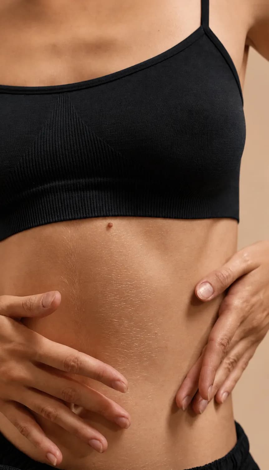 El abdomen tras el embarazo, la diástasis abdominal